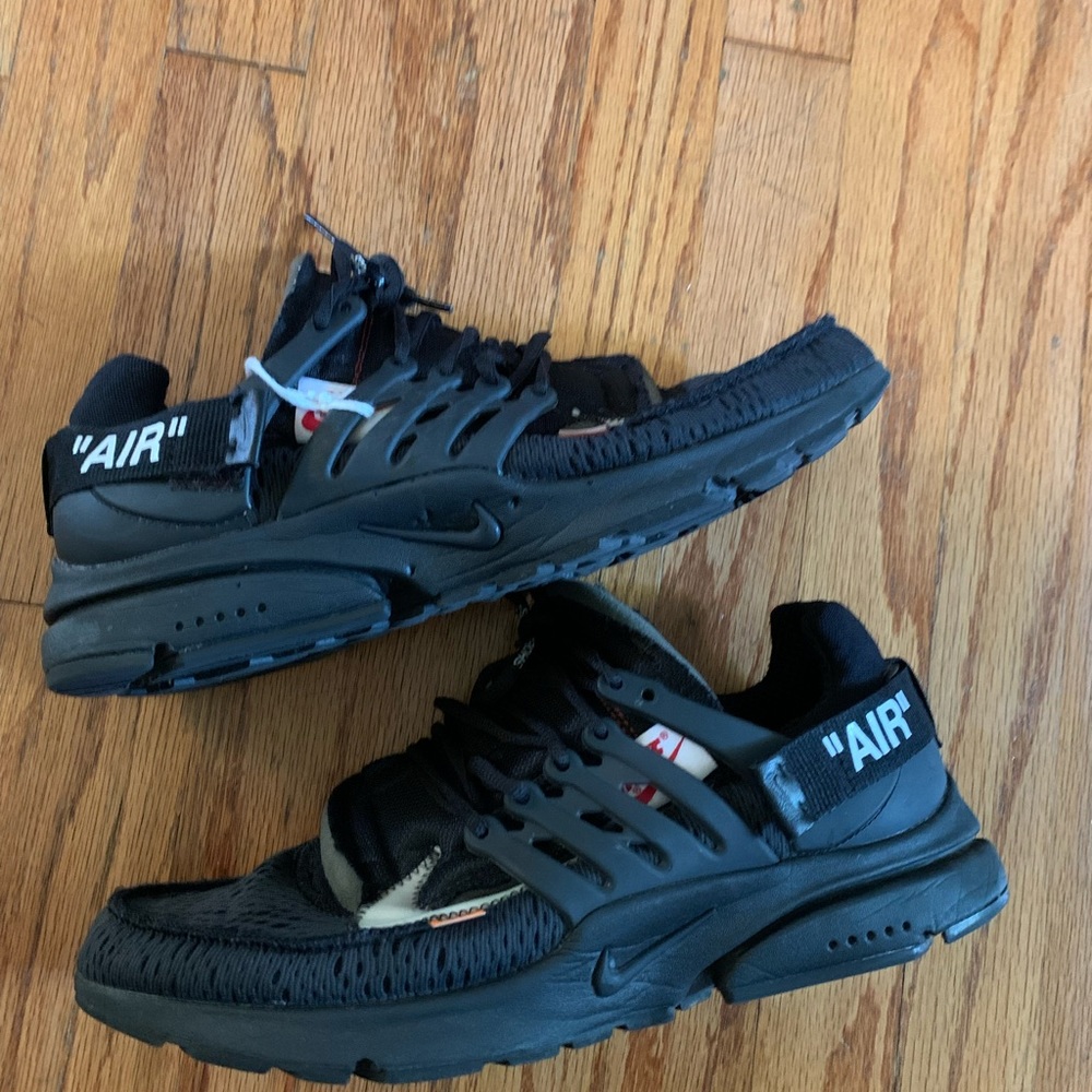 Nike Air Presto Off White color black
